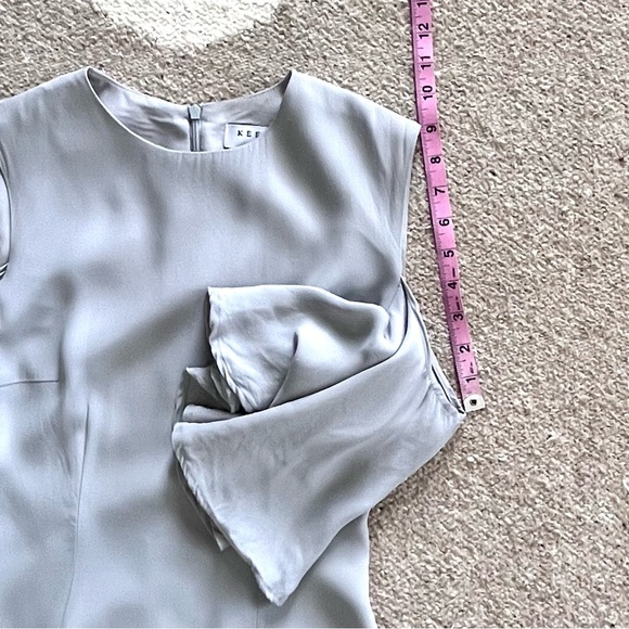 Keepsake Believer Cold Shoulder Mini Dress in Pale Gray XS - Picture 10 of 16